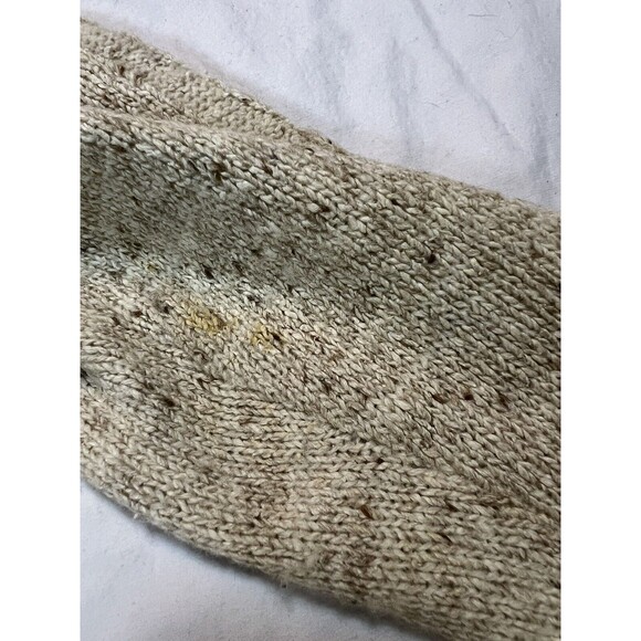 Marisa Christina Cable Knit Sweater Talbots Silk Wool VTG |‎ Cream | Size Medium - Picture 13 of 16